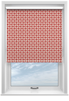 Whaley Great, Gingham Star Regatta - Twist&Fit Roller Blind